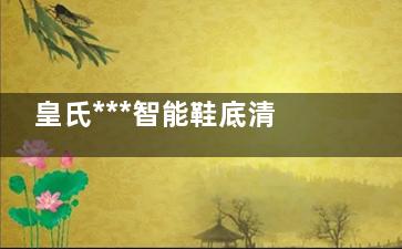 皇氏***智能鞋底清洁机 2106智能健康事业